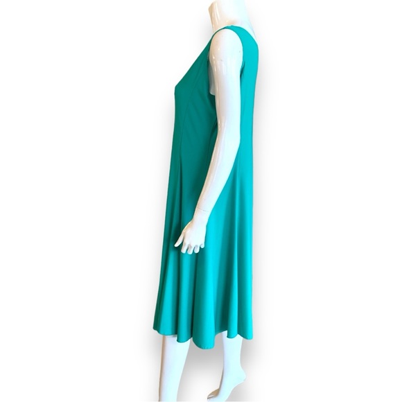 CREATION L POLY KNIT SLEEVELESS FIT & FLARE TUNIC DRESS. WOMEN’S SIZE LARGE - Picture 3 of 8